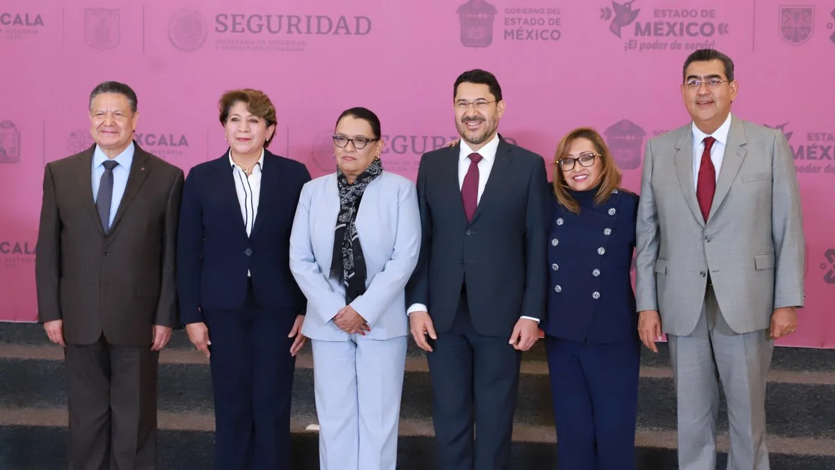 Puebla, CDMX, Edomex, Hidalgo y Tlaxcala cierran filas contra la inseguridad
