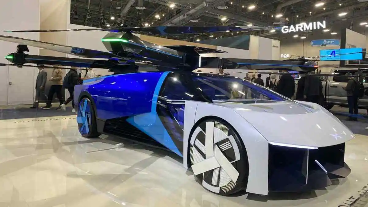 ¿Un automóvil volador? China presenta el prototipo Modular Flying Car