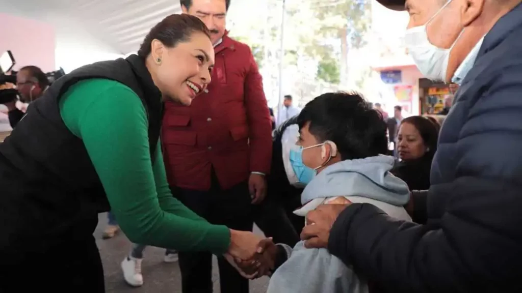 Encabeza Gaby Bonilla la "Jornada DIFerente" en San Francisco Totimehuacan