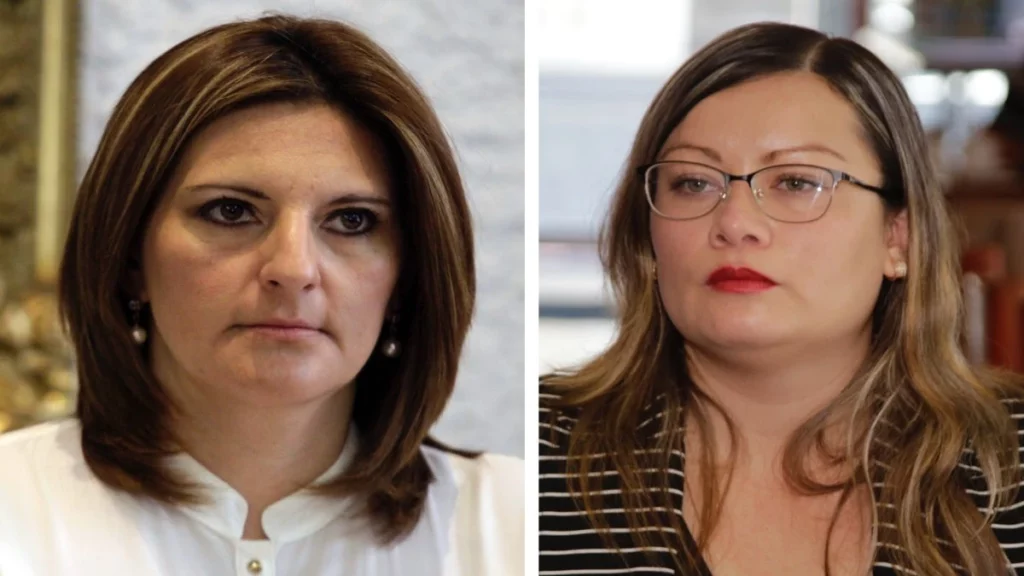 Maiella Gómez y Julieta Vences, candidatas de Morena a diputadas federales plurinominales por Puebla