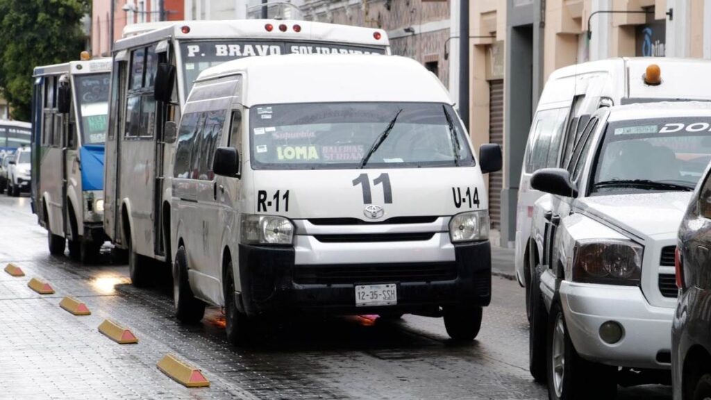 Transporte público en Puebla