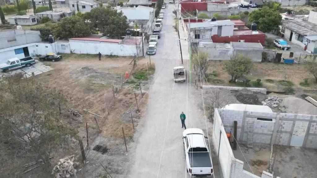 Entrega ayuntamiento obras de drenaje en San Baltazar Tetela