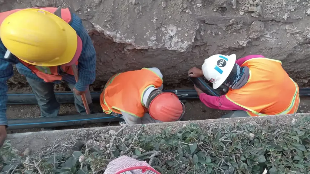 3 mil vecinos de La Noria beneficiados con nueva línea de conducción de agua