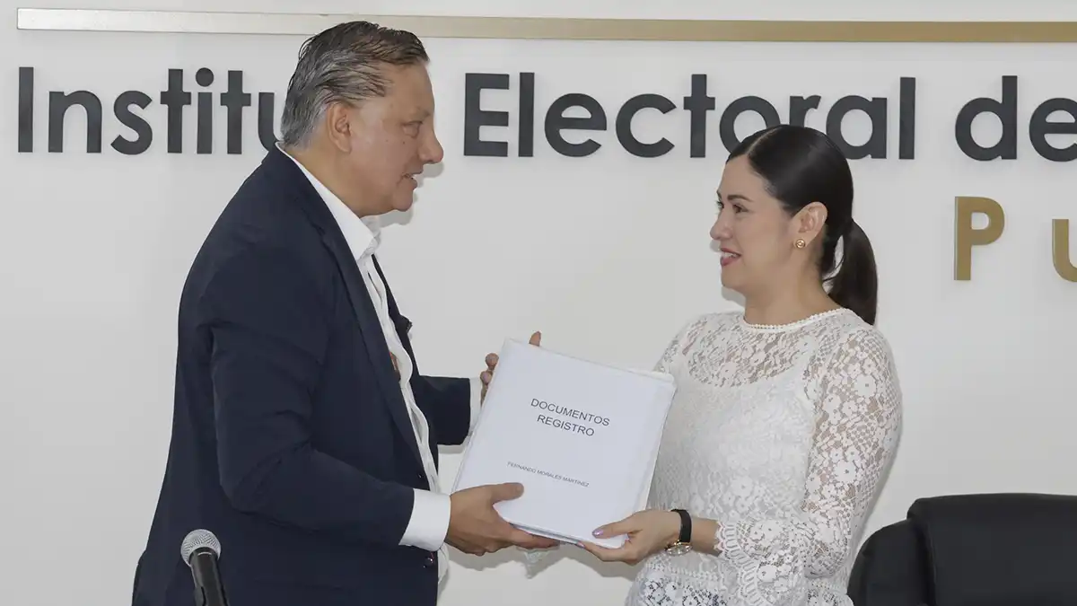 Fernando Morales se registró como candidato de MC a la gubernatura