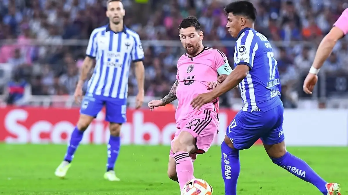Rayados aplasta al Inter Miami y Messi se despide de la Concachampions