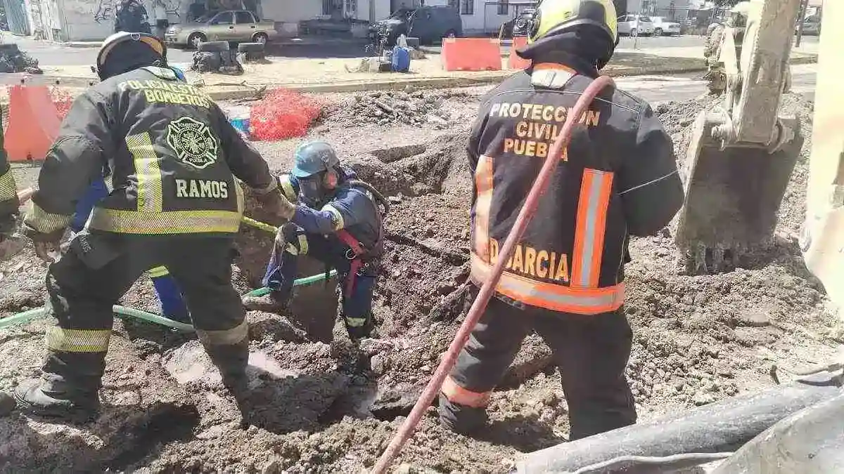 Evacúan edificios en La Margarita por fuga de gas LP