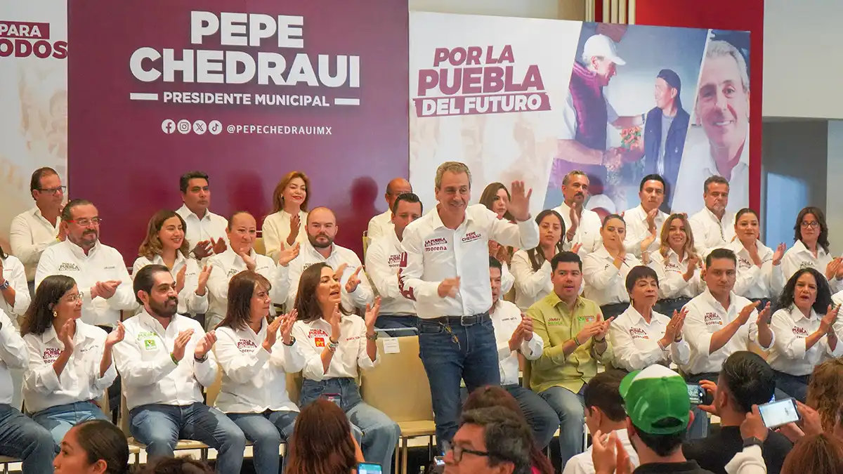 Pepe Chedraui presentó equipo de campaña y planilla de regidores