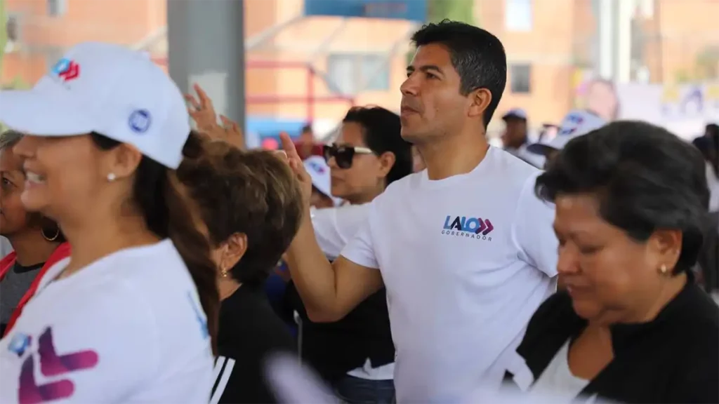 Eduardo Rivera encabezó activación física en Agua Santa