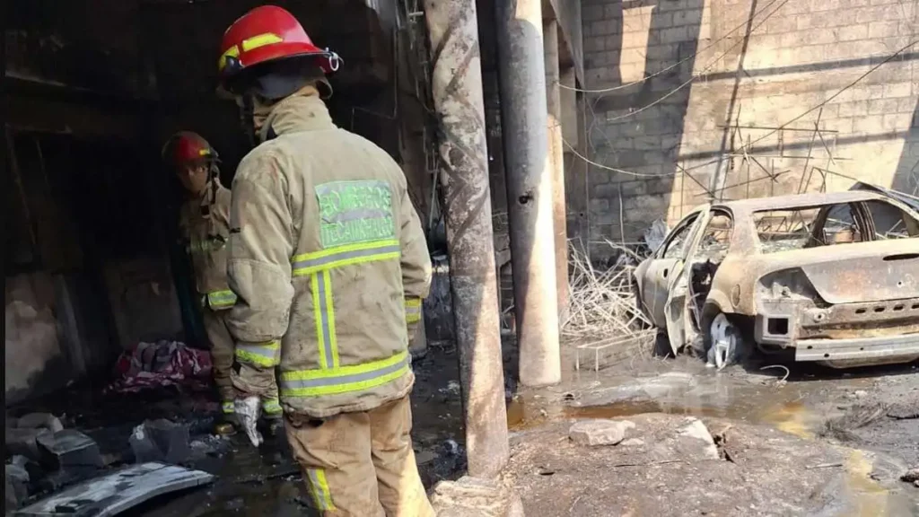 Explosión de polvorín en Santo Tomás Hueyotlipan deja dos muertos