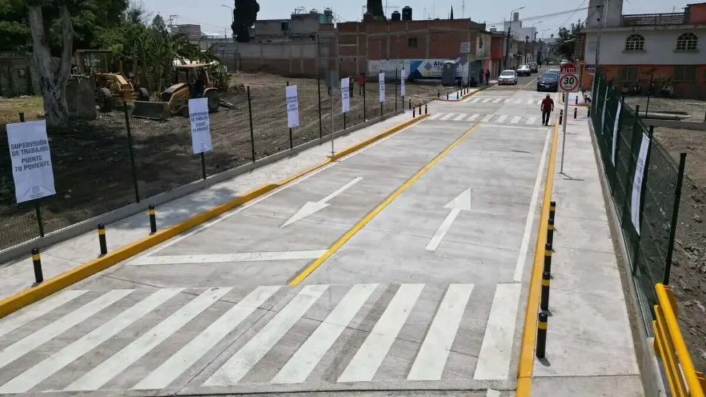 Concluye rehabilitación de puente vehicular en la colonia Naciones Unidas