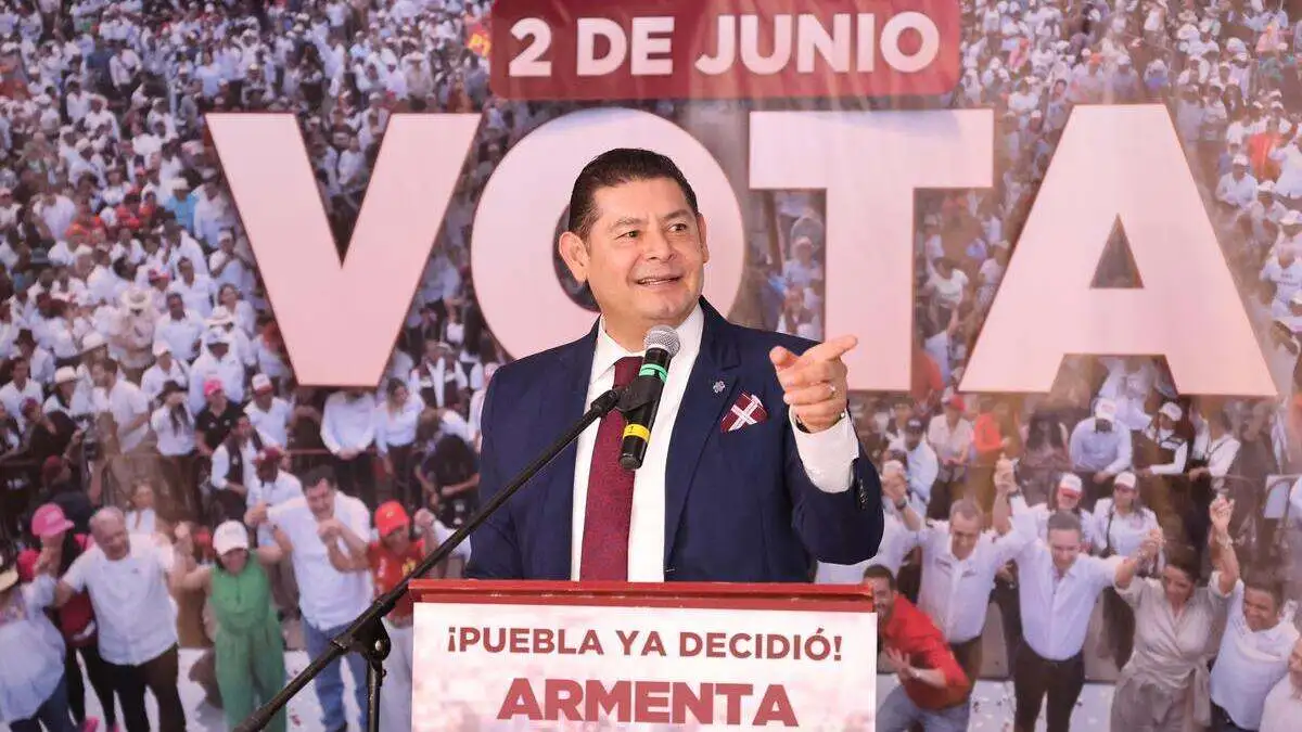 Alejandro Armenta, listo para la jornada electoral del 2 de junio