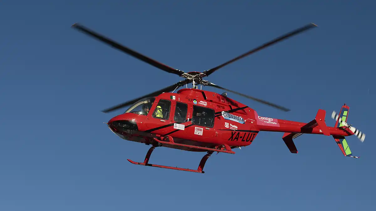 Helicóptero "El Arcángel": costaría 64 mil pesos por hora, pero ya nadie lo ha visto volar