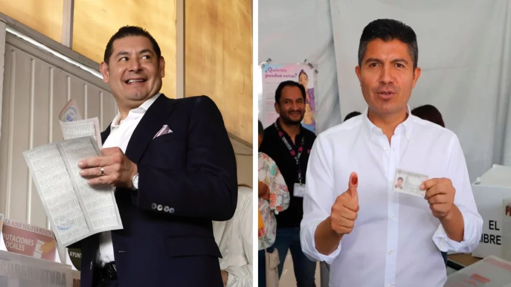 Así votaron los candidatos a gobernador de Puebla