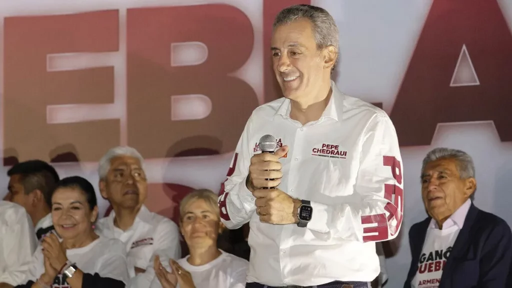 Pepe Chedraui, virtual ganador de la presidencia municipal de Puebla