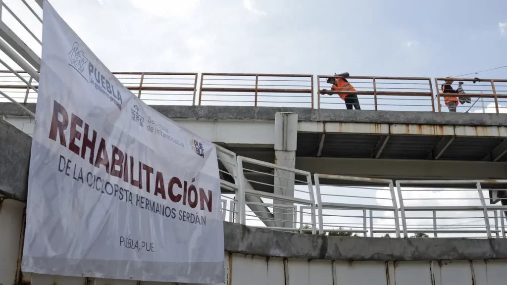 Ciclopista "Hermanos Serdán" estará cerrada del 8 al 22 de junio