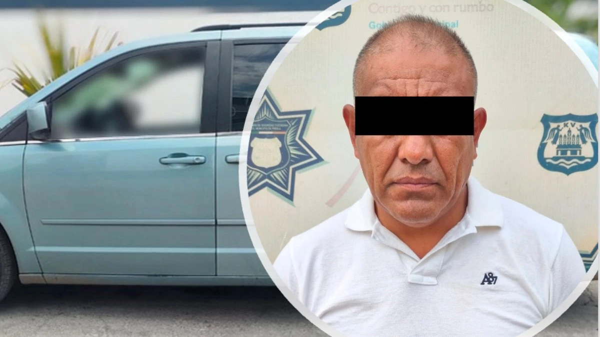 Capturan a líder de asaltantes de negocios y robo de autopartes en Puebla