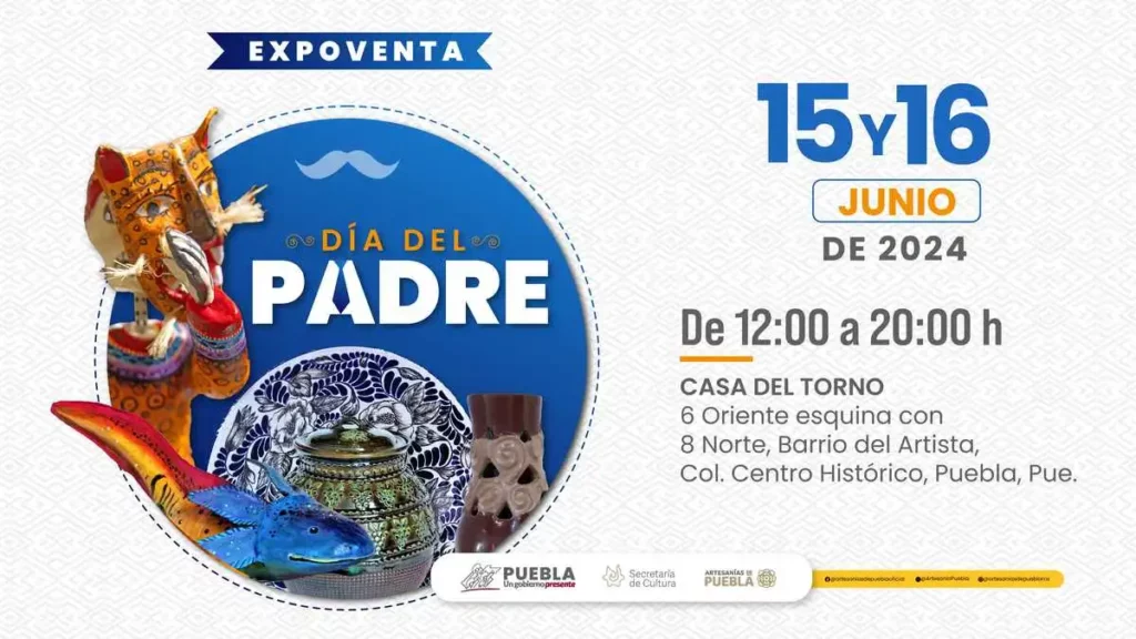 Acude a la expoventa artesanal por el Día del Padre