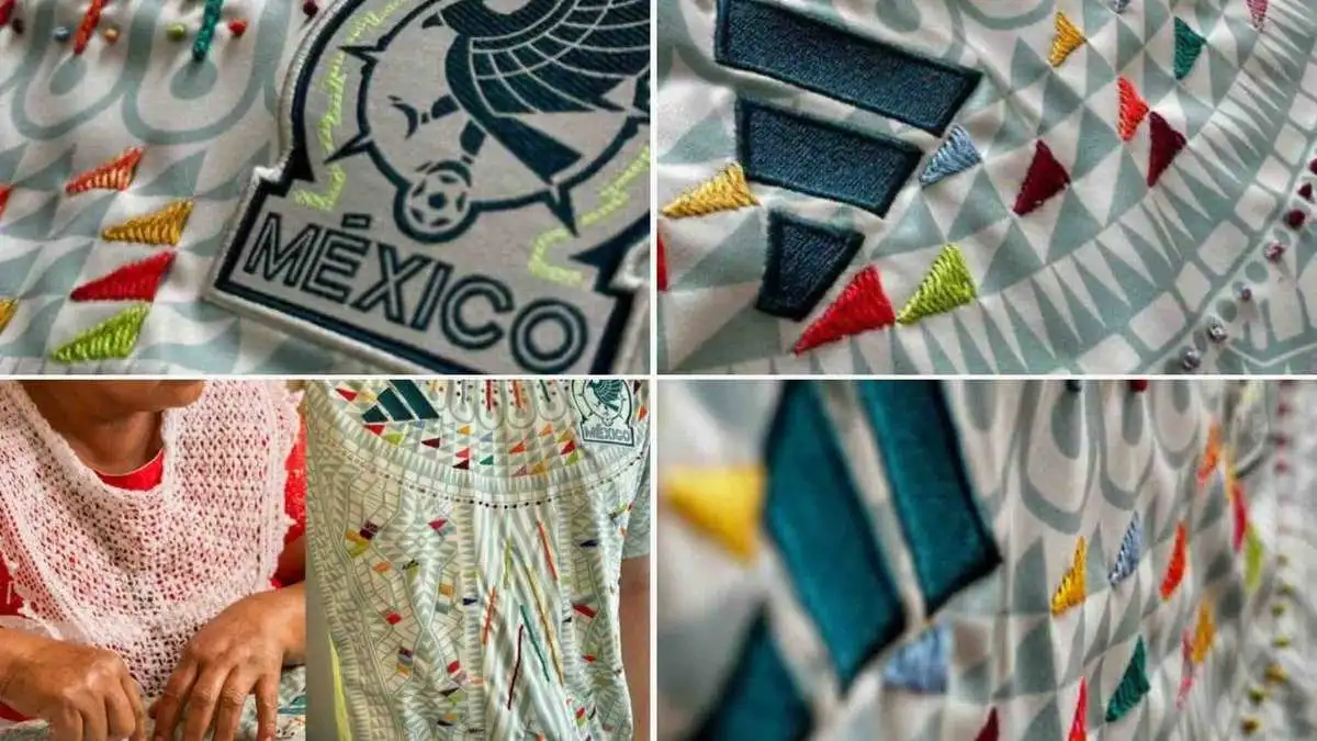 México usará en Copa America playeras bordadas por artesanas poblanas