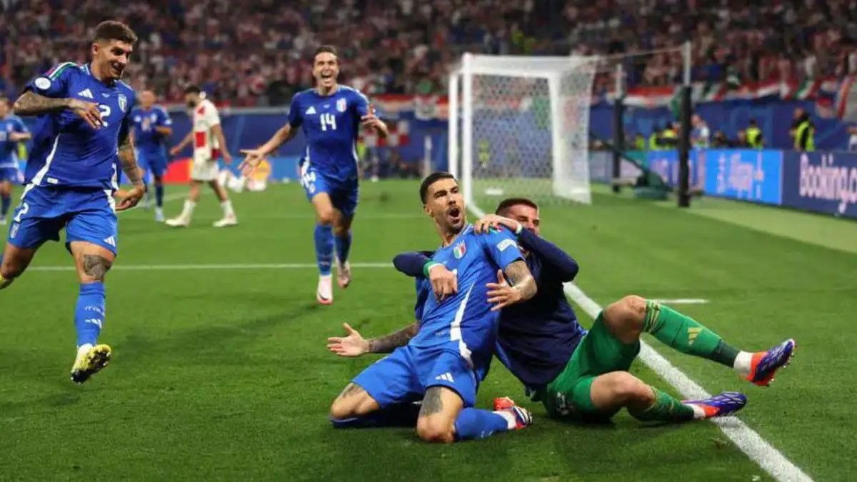 Eurocopa 2024: Italia despide a Croacia de la competencia