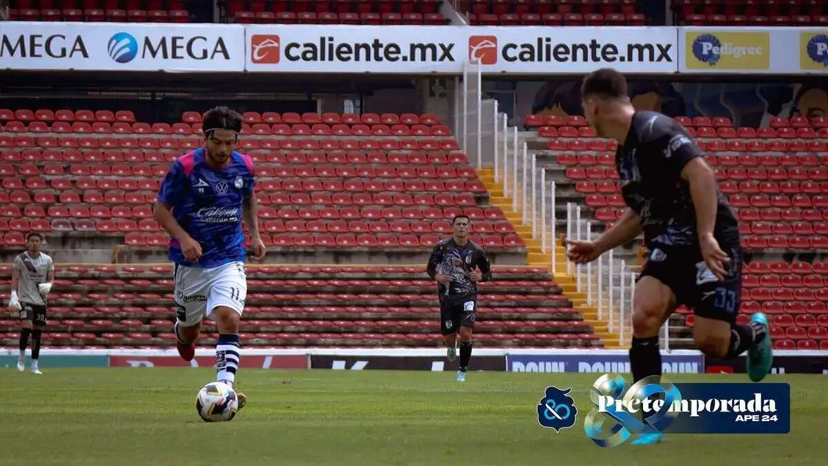 Club Puebla empató 2-2 ante Gallos Blancos en último juego de pretemporada