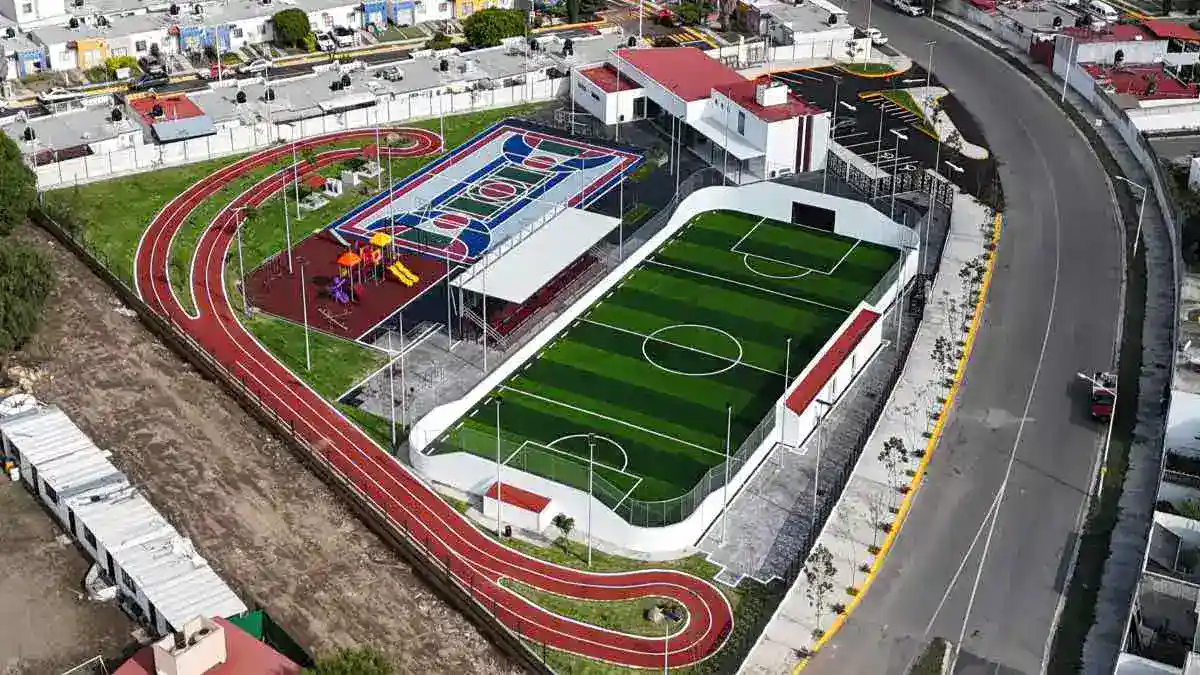 Gobernador inaugura multideportivo en Atlixco con inversión superior a 20 mdp