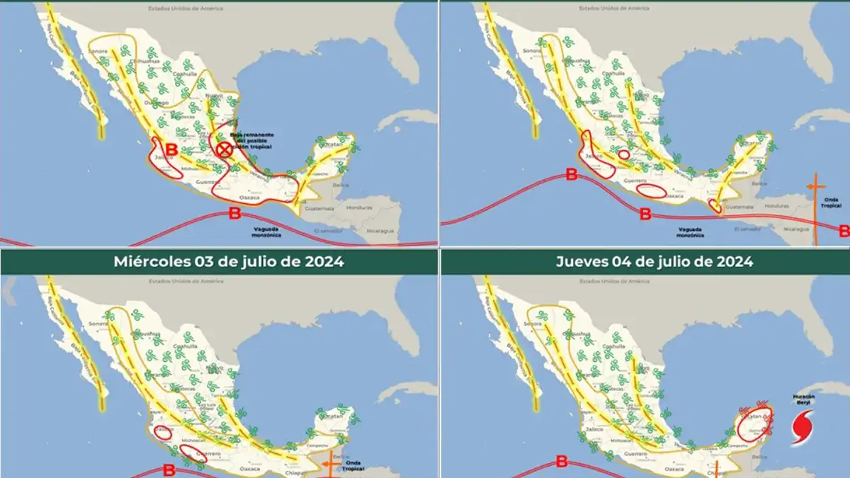 Depresión tropical “Tres” provocará lluvias intensas en Puebla: Protección Civil