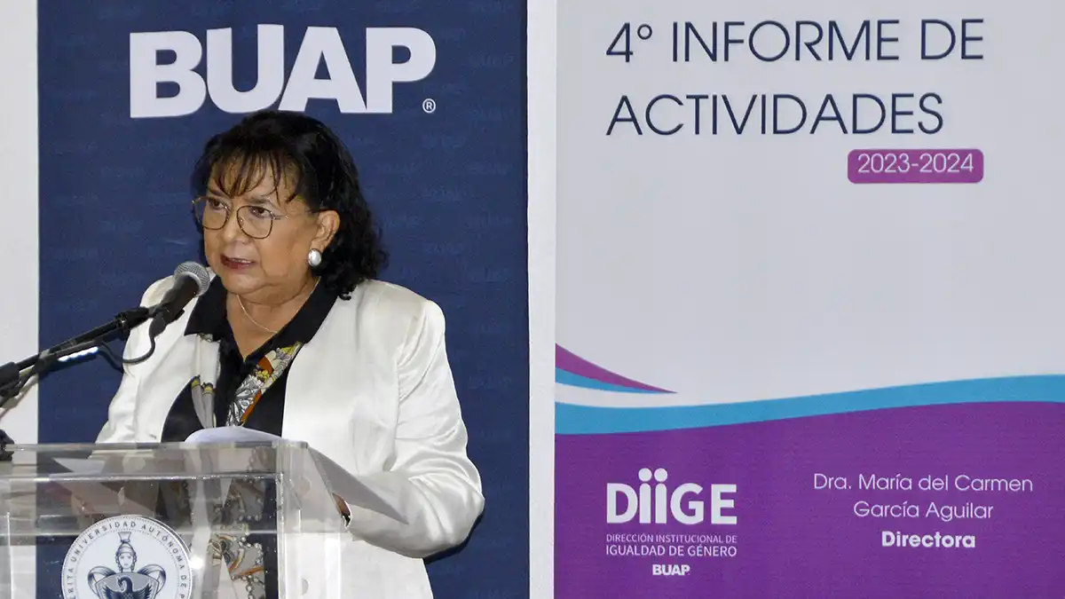 Rinde cuarto informe de labores la Dirección Institucional de Igualdad de Género de la BUAP