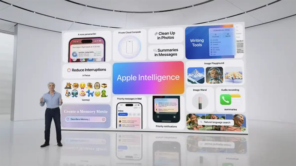 Apple Intelligence, la IA que te asistirá en tu iPhone, iPad y Mac.