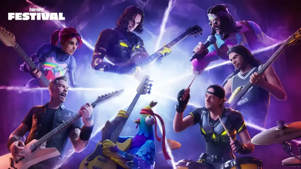 Metallica llega a Fortnite Festival