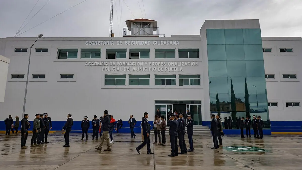 Academia de la SSC Puebla, certificada como capacitadora "A" del SESNSP