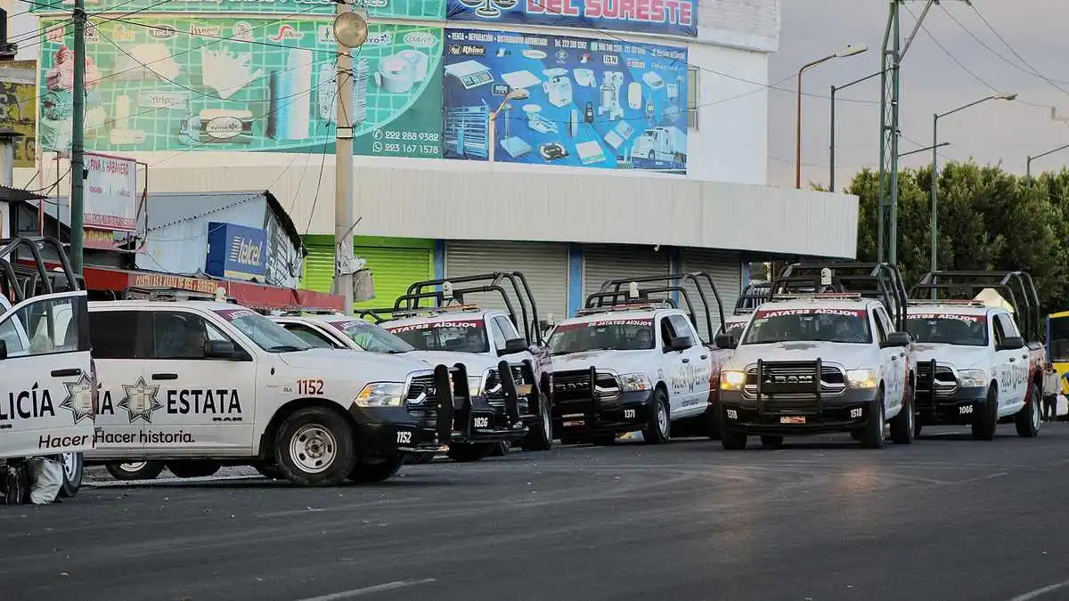 Realizan operativo en bodega de la Central de Abasto en Puebla