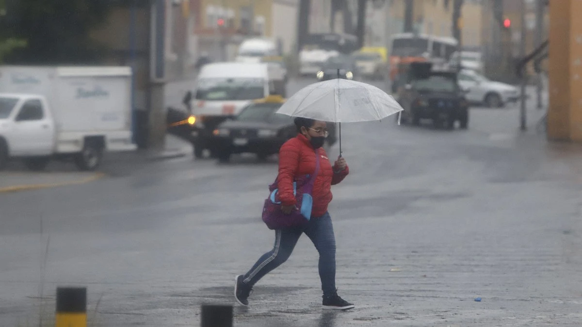 Puebla espera lluvias de ligeras a fuertes esta semana