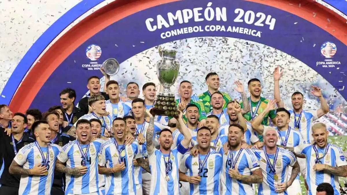 Argentina se consagra bicampeón de la Copa América