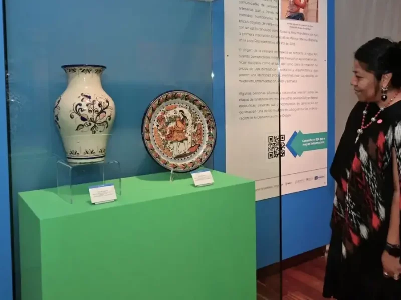 Talavera de Puebla, presente en expo del patrimonio cultural inmaterial de México