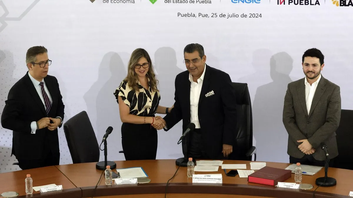Gobierno anuncia inversión de Engie México en Puebla