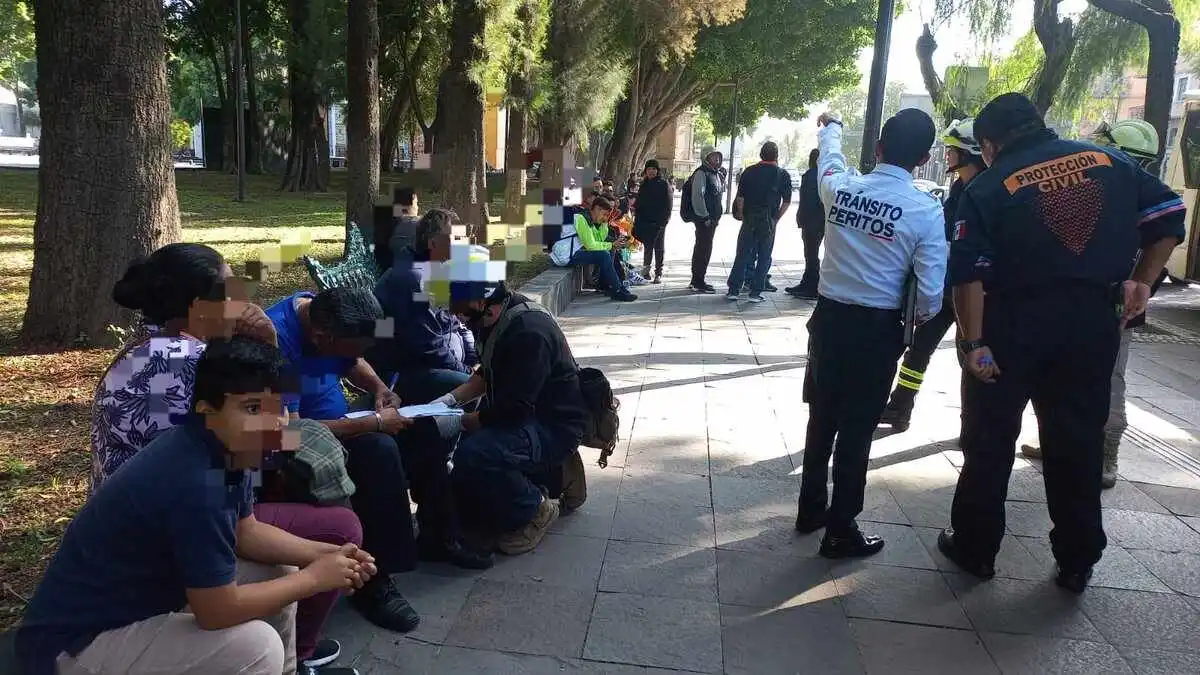 Colisión entre camiones dejan 14 lesionados en Puebla capital
