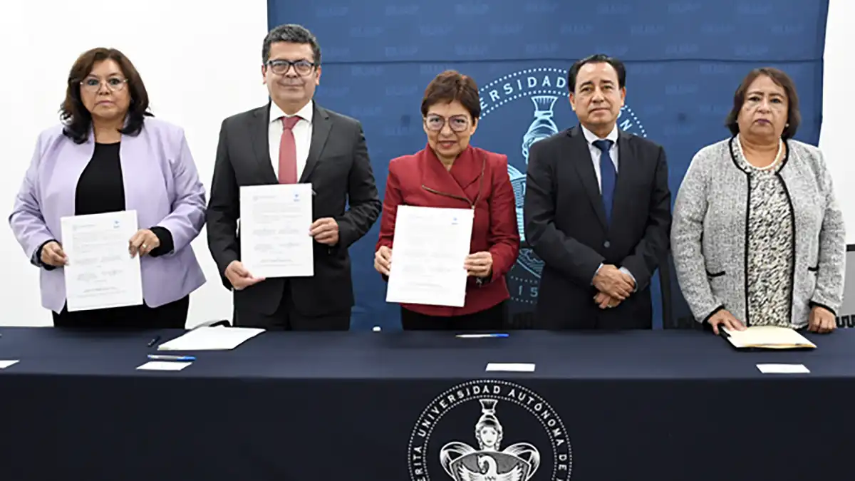 La BUAP y el poder Judicial firman convenio de colaboración