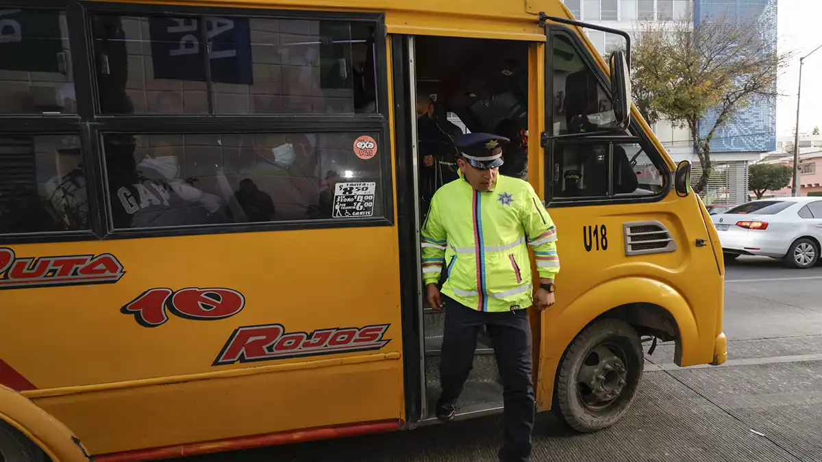 Robo a transporte público creció 69% en la capital de Puebla