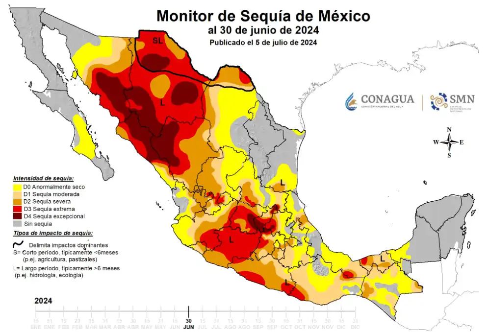 Tormenta Beryl acaba con la sequía extrema de la región norte de Puebla