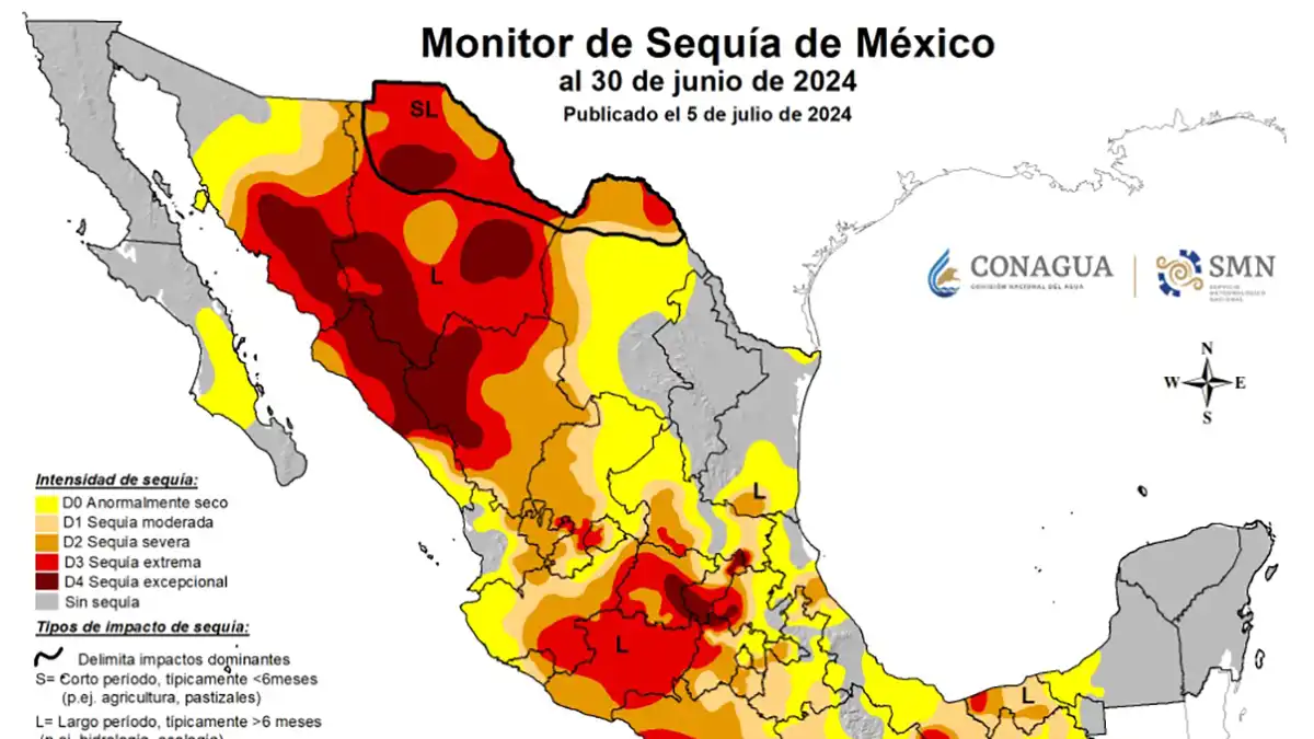 Tormenta Beryl acaba con la sequía extrema de la región norte de Puebla