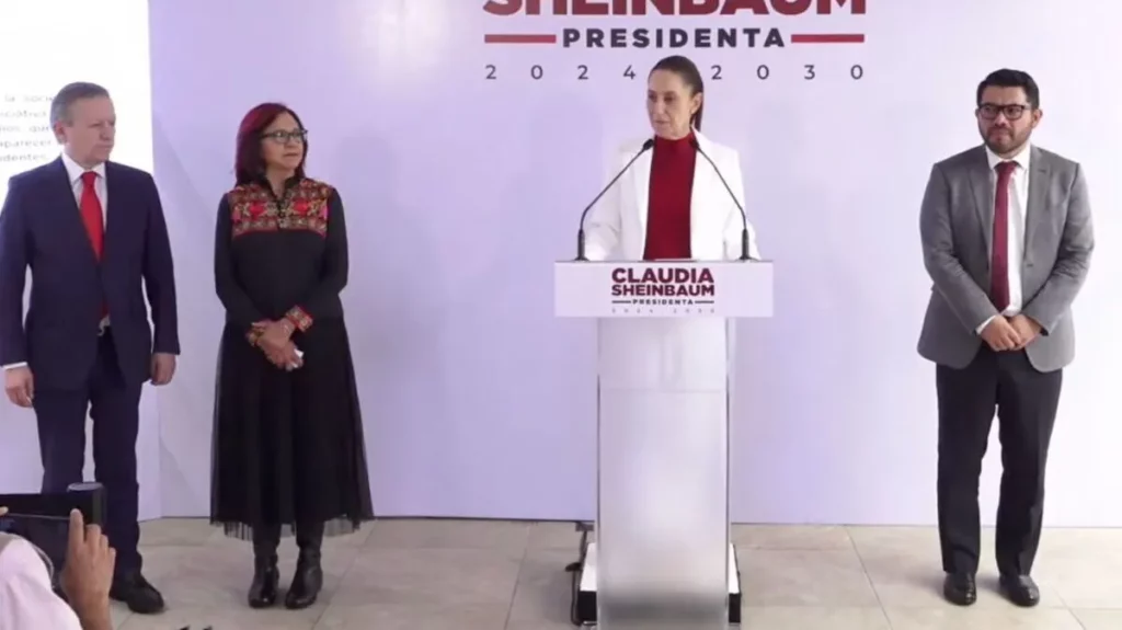 Arturo Zaldívar y Leticia Ramírez van a Oficina de la Presidencia de Claudia Sheinbaum