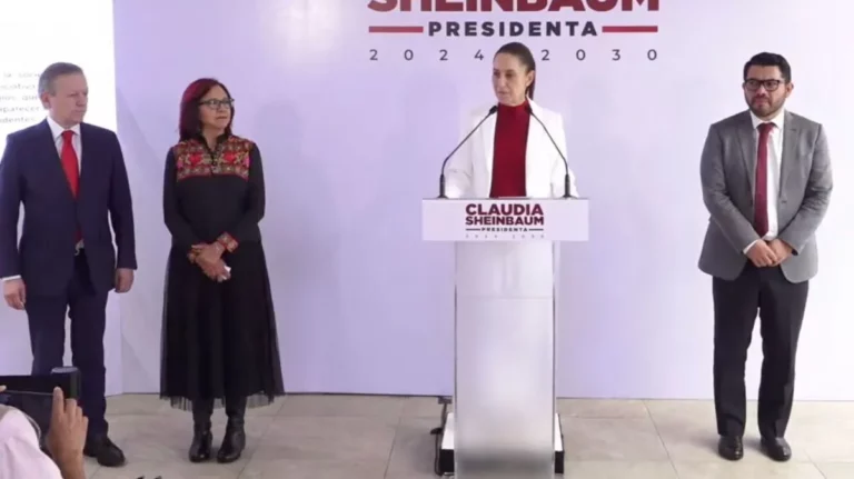 Arturo Zaldívar y Leticia Ramírez van a Oficina de la Presidencia de Claudia Sheinbaum