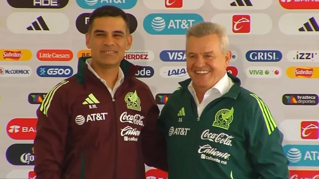 Presentan a Javier Aguirre y Rafa Márquez con la Selección Mexicana