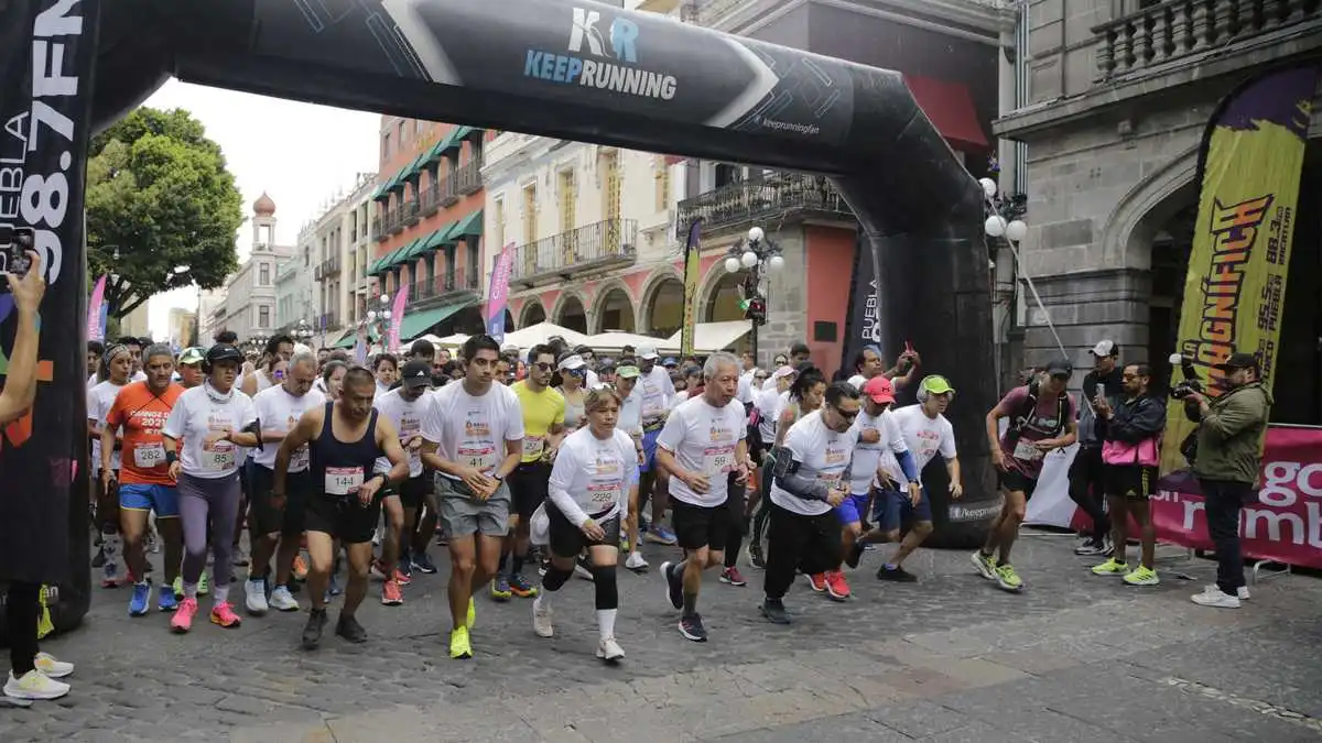 "Corre por Puebla con Causa" reunió a cientos de atletas