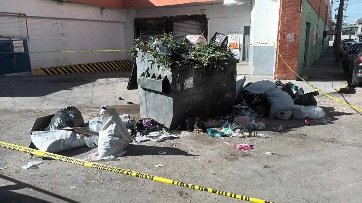 Localizan feto en contenedor de basura en el barrio de Santiago