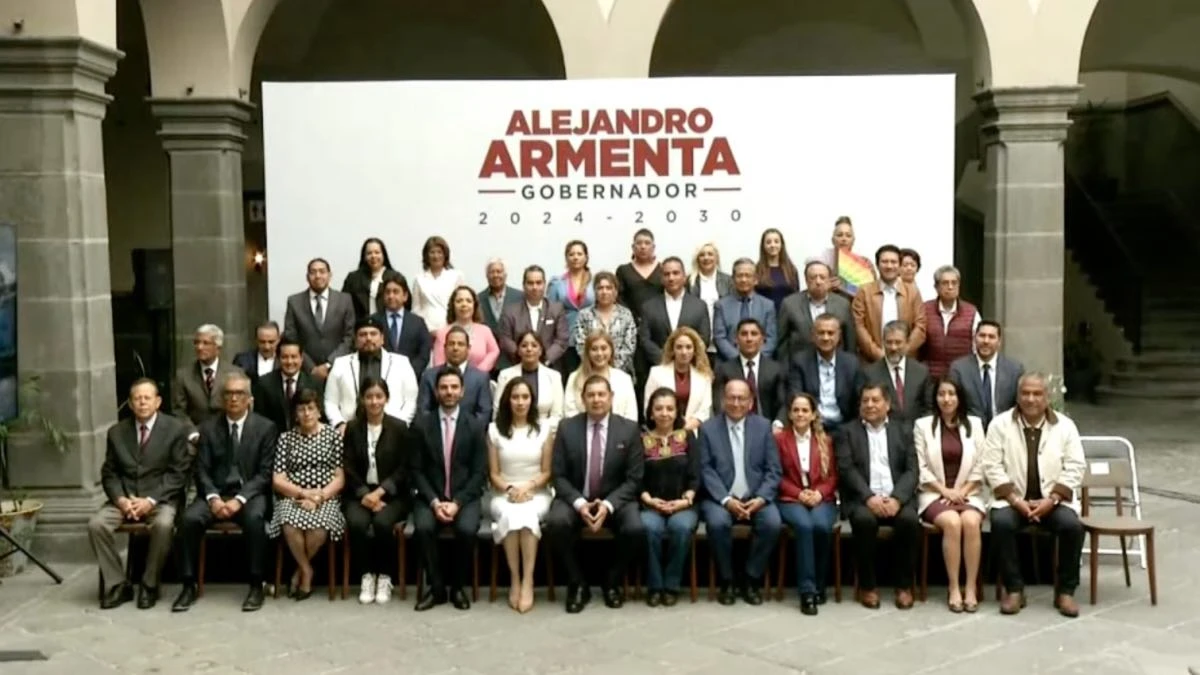 Alejandro Armenta presenta a más integrantes de su gabinete