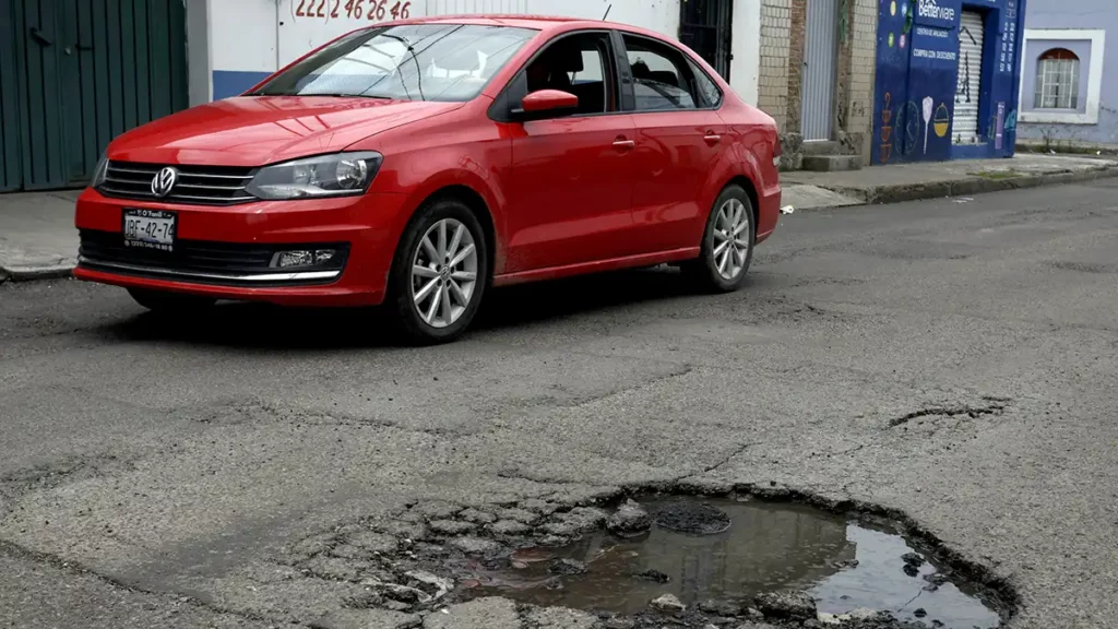 Puebla de los baches: en el último mes, mil 200 reportes