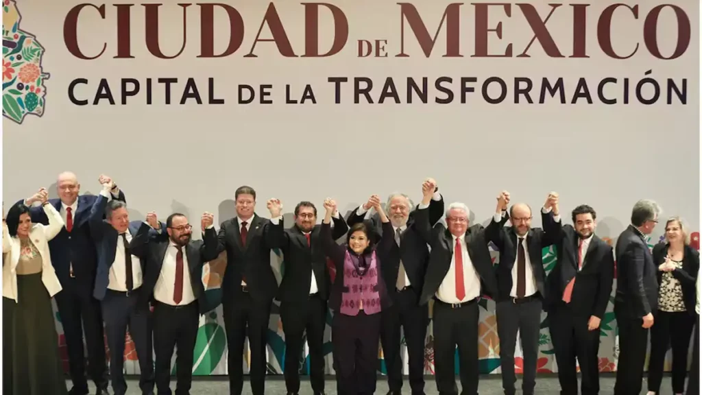 Este es el gabinete de Clara Brugada, próxima jefa de Gobierno de la CDMX