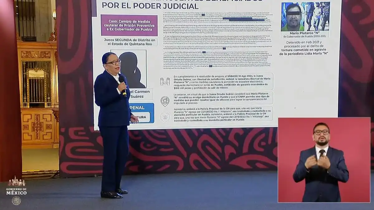 Exhiben al Poder Judicial en la liberación de Marín y amparo de López Zavala