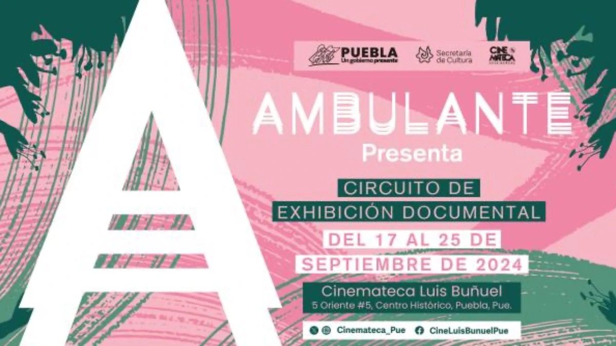 Conoce la cartelera del ciclo "Ambulante" de cine en Puebla